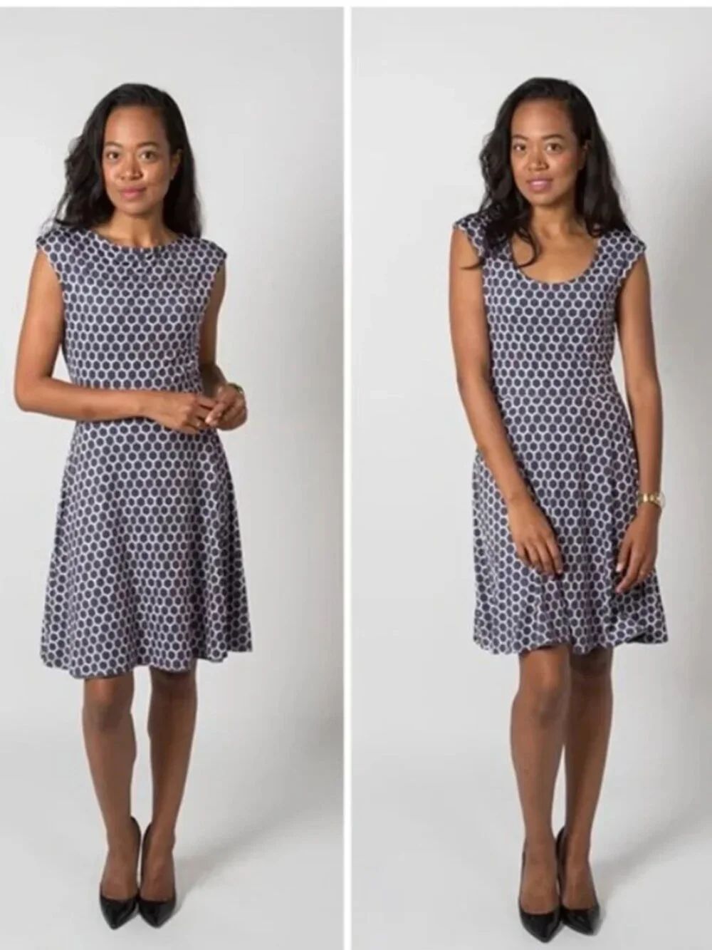 New Betabrand Beehive Round-Trip Reversible Dress XSmall